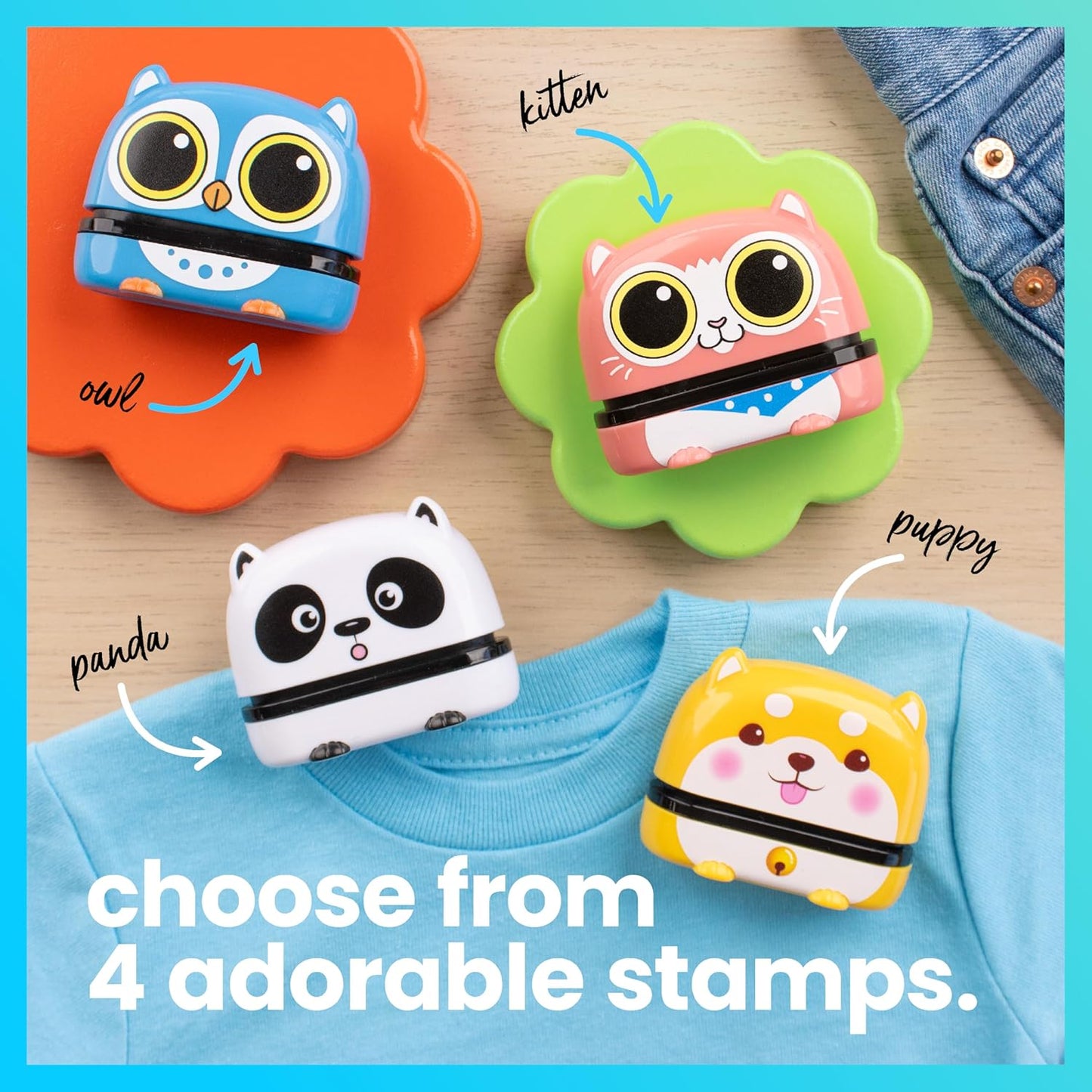 Personalized Name Stamp for Kids