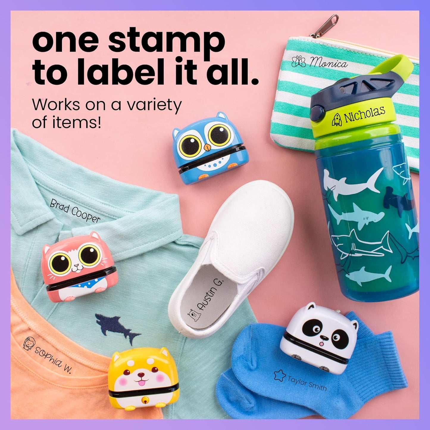 Personalized Name Stamp for Kids